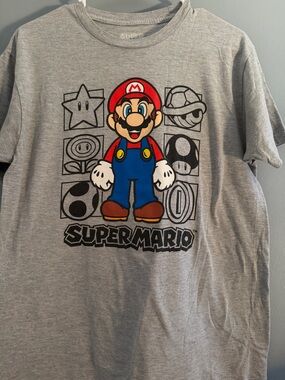 Marvel Graphic Tee - Gray Logo Print